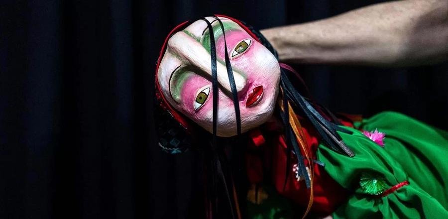 Montagem "Maria Pe&ccedil;onha', da Cia Gente Falante Teatro de Bonecos