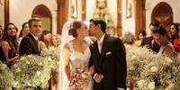Thalita Ribeiro e Patrick de Oliveira se casaram em 23 de fevereiro de 2013, o que fez ele postar foto do casamento e uma mensagem apaixonada pelos 11 anos