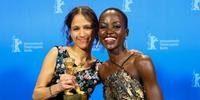 Diretora e atriz franco-senegalesa Mati Diop, vencedora do Urso de Ouro com 
