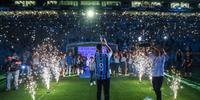 Uruguaio arrastou multidões para a Arena no ano passado