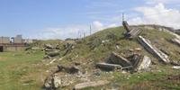 Em Tramandaí, antigo terminal de turismo foi demolido, mas escombros não foram recolhidos