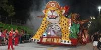 A Onça nordestina venceu o Carnaval 2024 de Uruguaiana