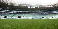 Palmeiras é um dos três clube que mandam seus jogos em estádio com gramado sintético