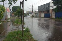 Ponto de alagamento na avenida Pernambuco