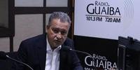 Ministro da Casa Civil, Rui Costa durante participação na Rádio Guaíba