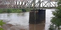 Em Alegrete, o nível do rio Ibirapuitã está em 9,85 metros conforme a Defesa Civil Municipal