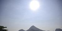 Segundo o sistema Alerta Rio, o calor continua na segunda-feira
