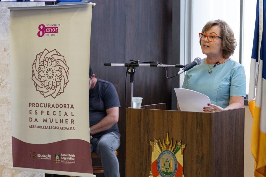 Silvana Covatti, primeira mulher a presidir a ALRS, assumiu a Procuradoria Especial da Mulher nesta ter&ccedil;a-feira