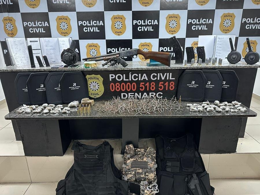 Denarc localizou armas, prendeu dupla e impediu atentado em Esteio