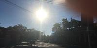 O sol forte brilhou em Uruguaiana e Alegrete durante a quarta-feira de alertas climáticos severos