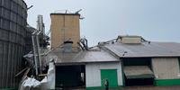Áreas de armazenamento e elevadores de cereais foram destruídos na unidade da Cotrisoja em Selbach