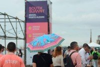 2º dia do South Summit Brazil 2024.
Ambiental de chuva