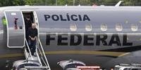 Avião com os três presos chegou a Brasília às 15h50