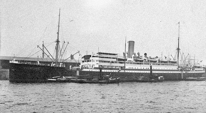 Em 1924, os navios mercantes alem&atilde;es reapareceram em todos os mare