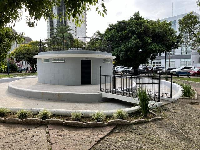 Requalifica&ccedil;&atilde;o da Pra&ccedil;a Bar&atilde;o do Rio Branco de Uruguaiana, cora&ccedil;&atilde;o da cidade, conta com novos sanit&aacute;rios adaptados