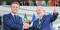 Lula e Macron apresentaram grande sintonia em agenda no Brasil