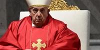 Papa Francisco, de 87 anos anunciou recentemente que sofre de bronquite