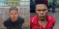 Deibson Cabrail Nascimento e Rogério Silva Mendonça passaram 50 dias em fuga após deixarem a Penitenciária Federal de Mossoró