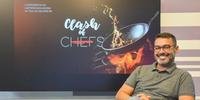 Entrevista com Anderson Caruso sobre início da gravação do Clash of Chefs