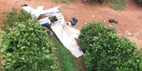 Polícia Federal apreendeu cerca de 400 quilos de cocaína que estavam na uma aeronave interceptada