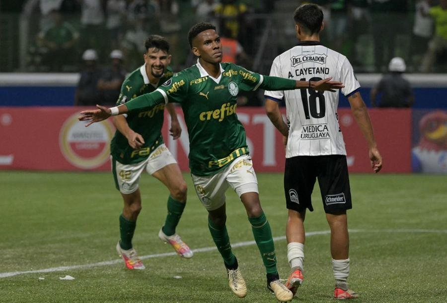 Promessa do Palmeiras confirmou potencial no primeiro jogo de titular