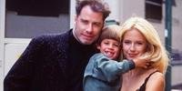 John Travolta postou foto com seu filho Jett, morto em 2009, e a sua mulher Kelly Preston, que morreu em 2020