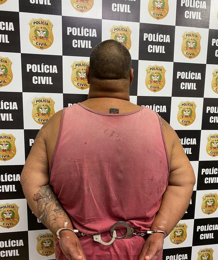 Foragido foi preso em Santa Catarina