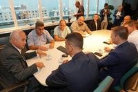 Participaram do encontro os prefeitos integrantes da Associação dos Municípios da Região Metropolitana de Porto Alegre (Granpal) e membros do TCE-RS