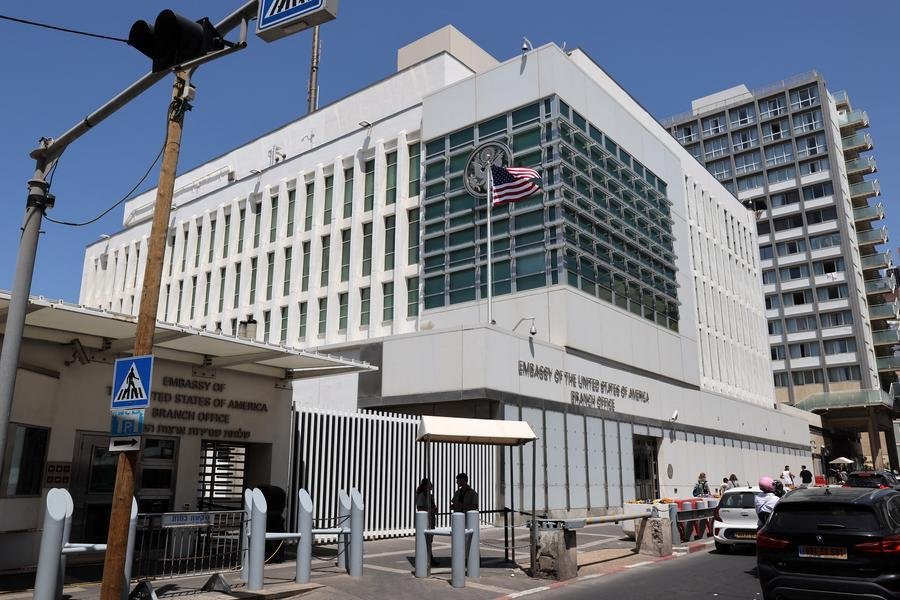 Embaixada americana em Israel restringe deslocamentos de funcion&aacute;rios