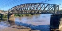 Rio Ibirapuitã em Alegrete recua os primeiros centímetros nesta sexta-feira