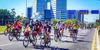 Evento pede convivência harmoniosa no trânsito e busca estimular uso da bicicleta como meio de transporte