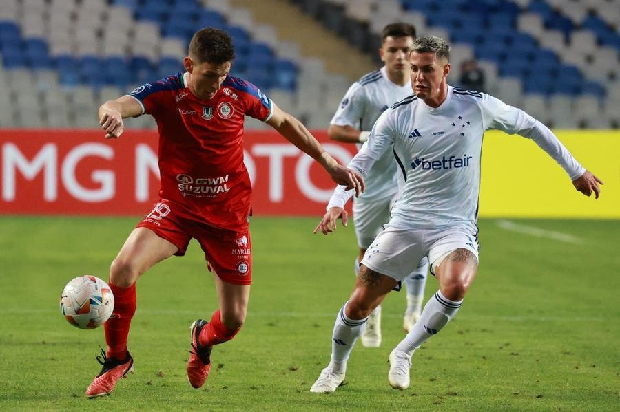 Cruzeiro n&atilde;o saiu do 0 a 0 com o Uni&oacute;n La Calera
