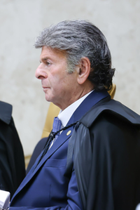 Ministro Luiz Fux, em sessão