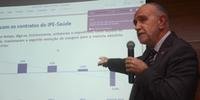 Diretor geral da Santa Casa de Porto Alegre, Julio Dornelles de Matos, apresentou prejuízos dos hospitais com nova tabela do IPE Saúde