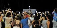 Madonna ensaia para o show no Rio usando máscara