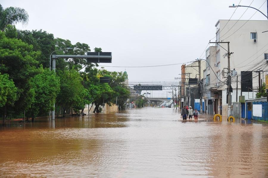 Enchente em Porto Alegre