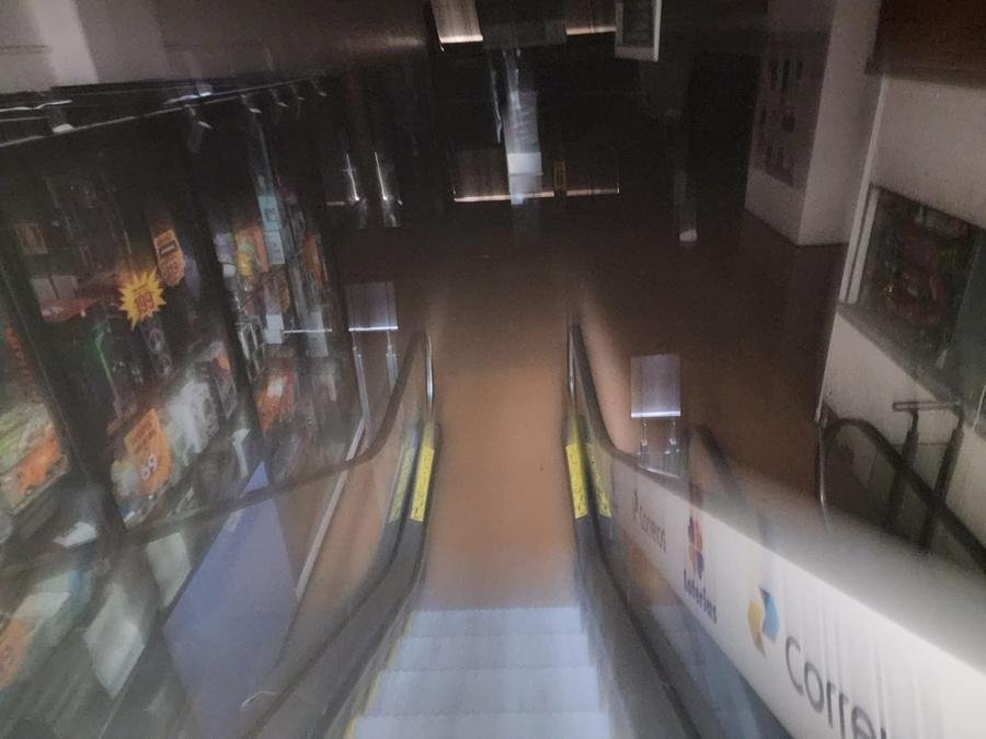 Interior do Rua da Praia ficou tomado pela &aacute;gua