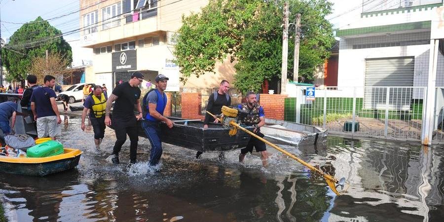 Rio Grande do Sul vive momento difícil por conta das enchentes