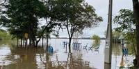 A cheia do rio Uruguai tirou mais de 2,3 mil pessoas de casa em Uruguaiana