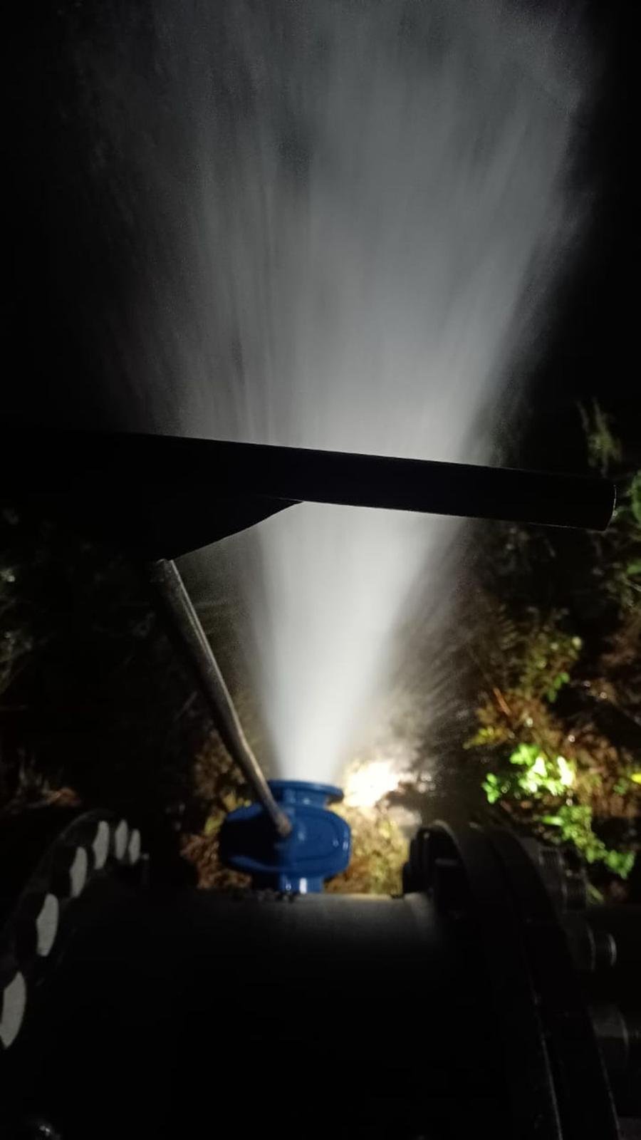 Local, na altura do&nbsp;km 158, est&aacute; com tr&acirc;nsito em meia pista