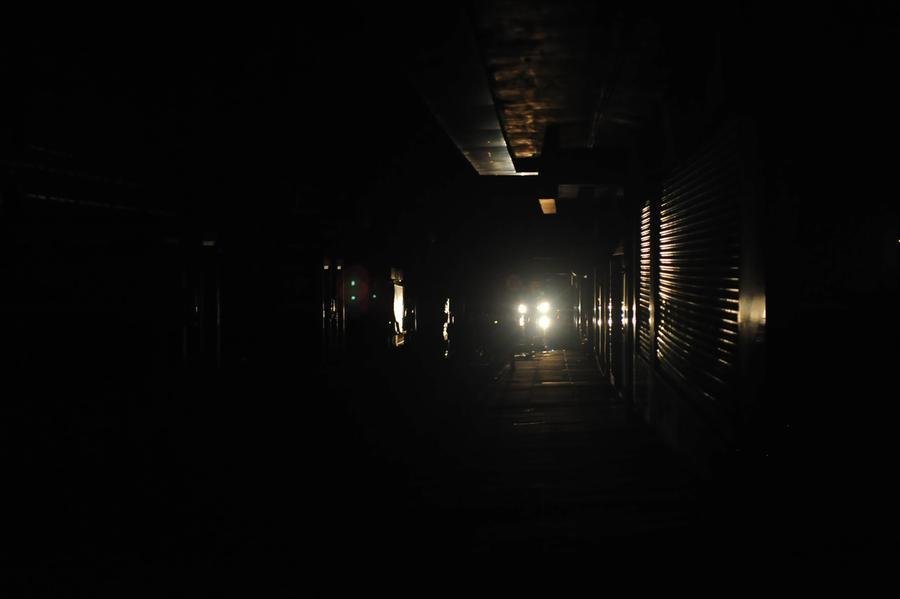 Parte do Centro Hist&oacute;rico est&aacute; sem luz em decorr&ecirc;ncia da cheia do Gua&iacute;ba