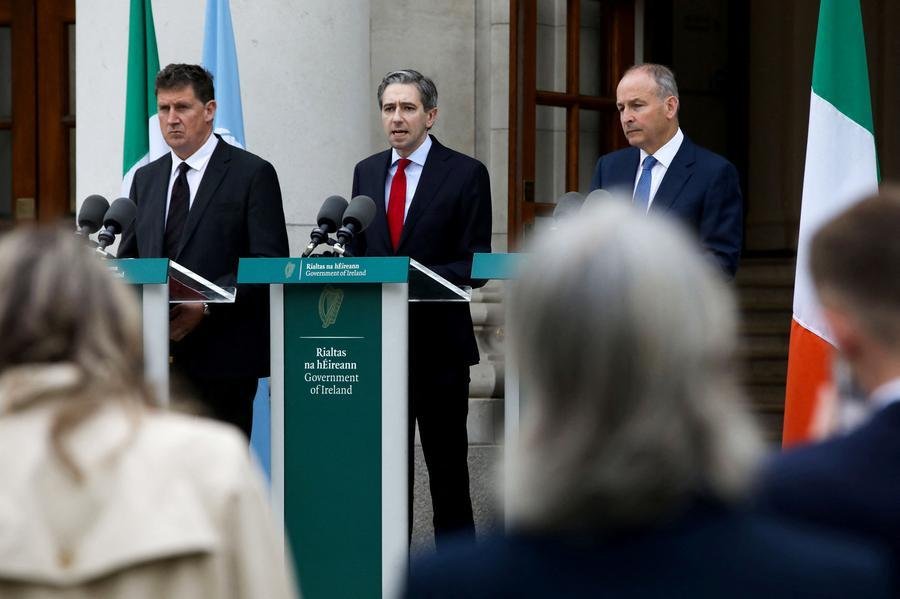 Primeiro-ministro da Irlanda d&aacute; discurso sobre o reconhecimento da Palestina