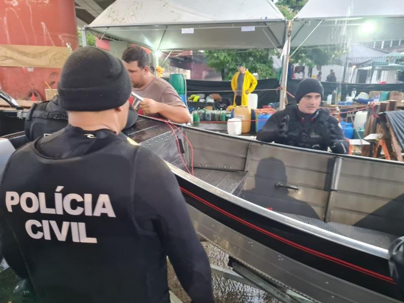 Pol&iacute;cia Civil tem trabalhado para localizar pessoas desaparecidas