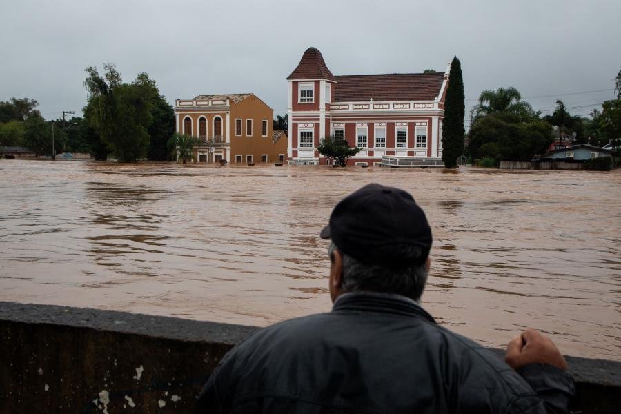 O Rio dos Sinos marcou 4,75 metros &agrave;s 6h e 4,76 metros &agrave;s 10h