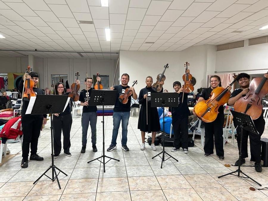 Casa da M&uacute;sica realiza Circuito de M&uacute;sica nos Abrigos