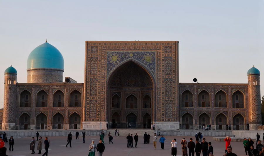 O sorteio dos grupos foi realizado na cidade hist&oacute;rica de Samarkand