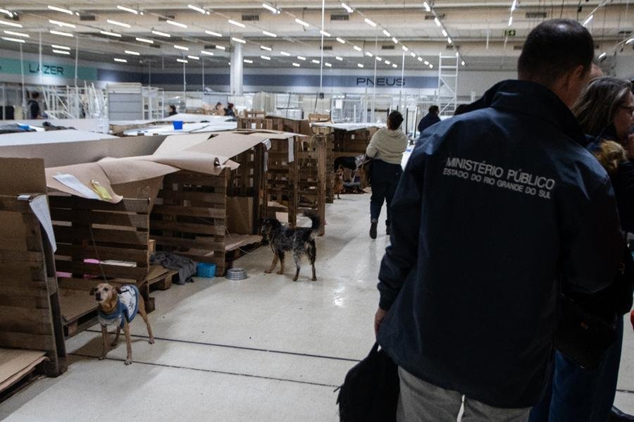 Visita teve como objetivo atualizar situa&ccedil;&atilde;o dos trabalhos de abrigamento