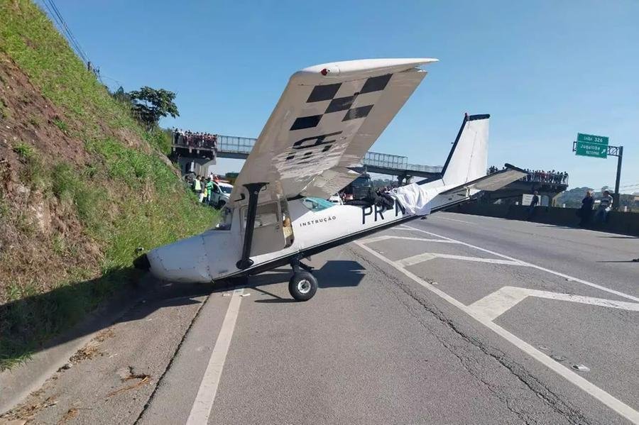A aeronave teria sa&iacute;do do aeroclube de Itanha&eacute;m com destino a Sorocaba e retornaria ao ponto de partida.