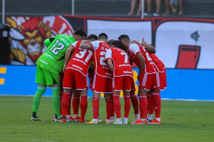 Inter n&atilde;o fez um bom primeiro tempo diante do Vit&oacute;ria