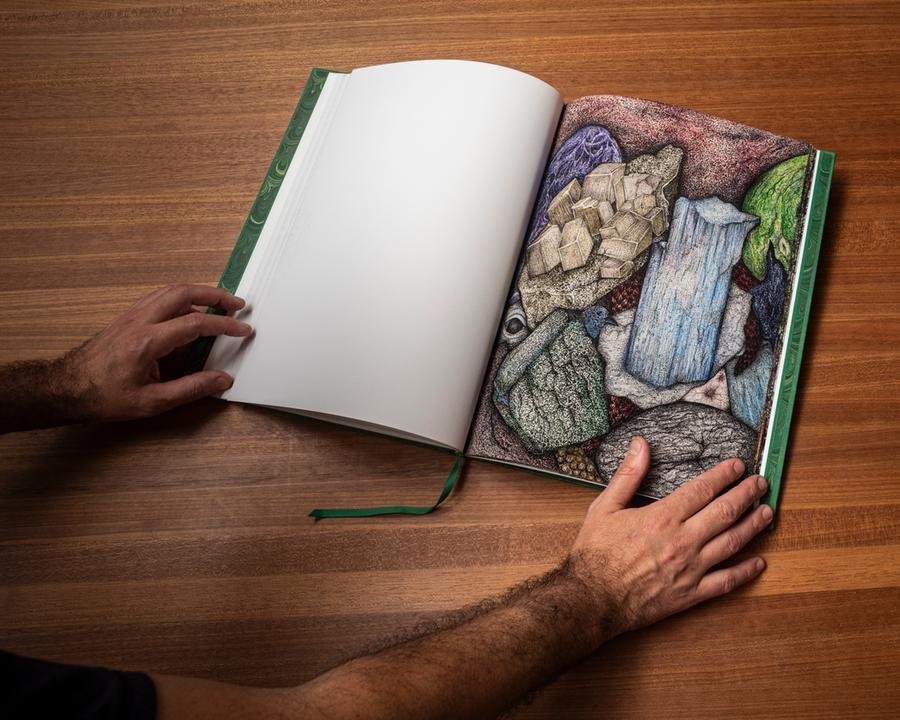 Exposi&ccedil;&atilde;o 'Livro Verde', de Michel Z&oacute;zimo